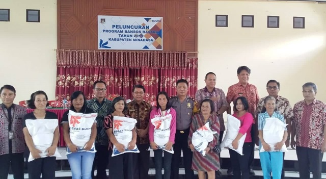 Pemkab Minahasa Luncurkan Program Bantuan Rastra 2019