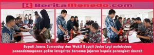 Tandatangani Pakta Integritas, ASN Mitra Dituntut Profesional