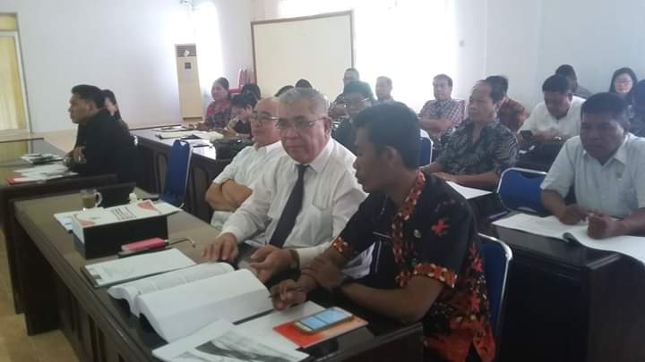 Tim Evaluasi Apresiasi Ranwal RPJMD 2018-2023 Kabupaten Kepulauan Sitaro