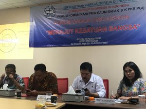 Diskusi Pria Kaum Bapa PGI: Kata Mayoritas-Minoritas Tak Perlu Diucap Pemimpin Bangsa