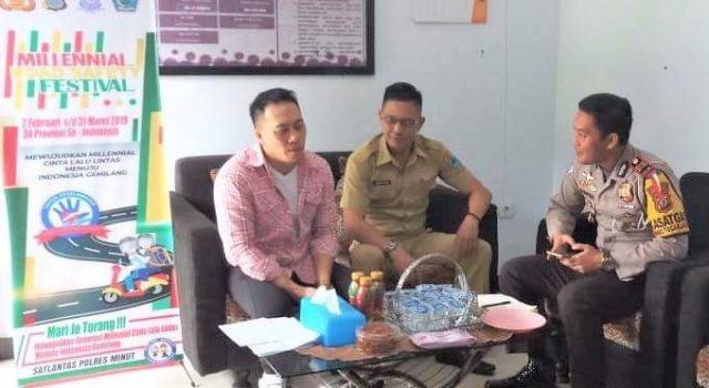 Milenial Minut, Ingat 2 Maret !!! Kolaborasi Akbar Satlantas Polres dan Dispora