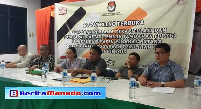 Pleno DPTb, Minut Berkurang Dua Pemilih