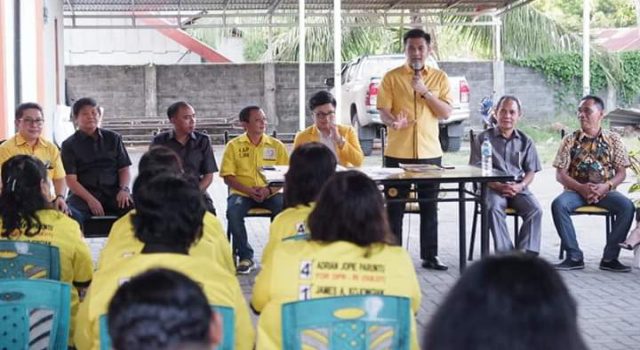 Partai Golkar Gelar Konsolidasi Kemenangan di Dapil 1 Minsel