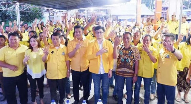 Partai Golkar Gelar Konsolidasi Kemenangan di Dapil 1 Minsel