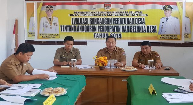 Evaluasi APBDes Dimulai, Bupati Tetty Paruntu Apresiasi 3 Desa Ini
