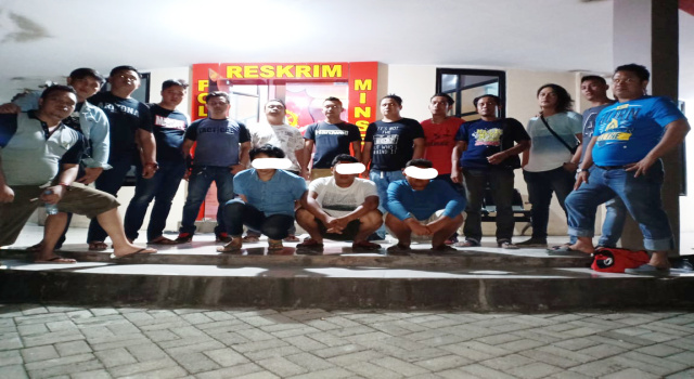 Diduga Hendak Gelapkan Mobil, 3 Lelaki Manado Diringkus Polisi di Minsel