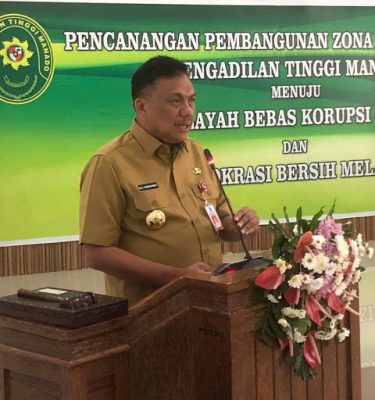 Olly Dondokambey: Korupsi Masih Menjadi Masalah
