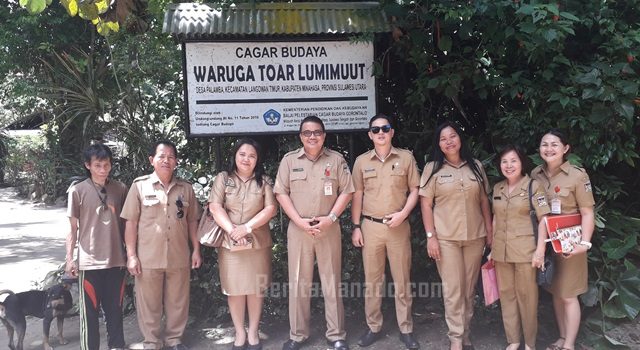 Disbudpar Minahasa Pastikan Waruga Toar Lumimuut Terawat Dengan Baik