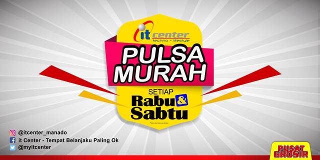 Yuk, Berburu Pulsa Murah di itCenter