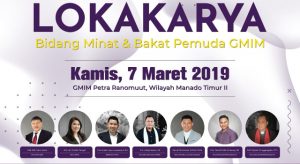 Lokakarya Pemuda GMIM Segera Digelar, Petra Ranomuut Jadi Tuan Rumah