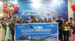 Mendarat Subuh Tadi, Sriwijaya Air Resmi Buka Rute Penerbangan Manado-Hangzhou