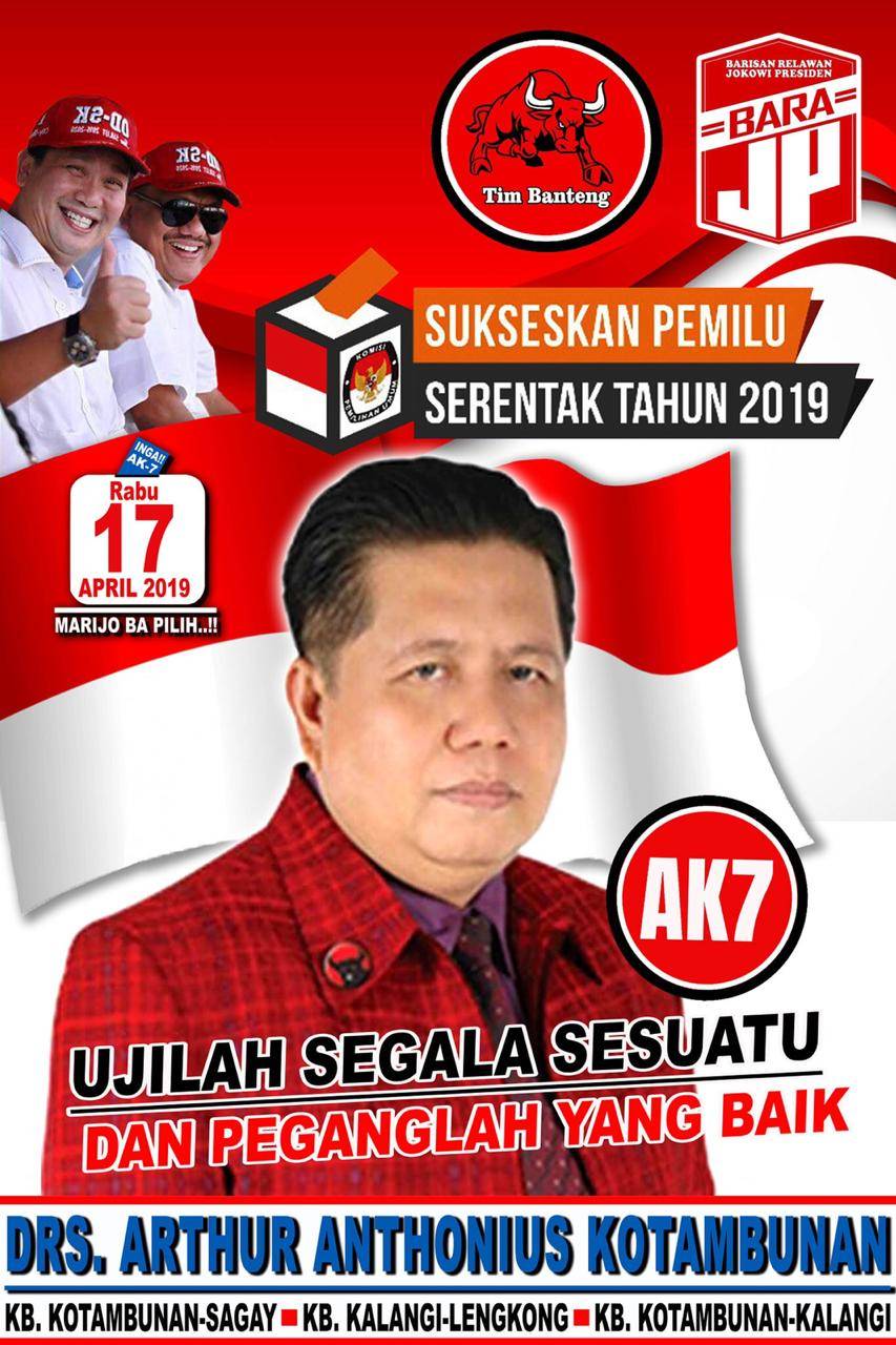 Pernah Menjabat Wakil Ketua DPRD Sulut, Arthur Kotambunan Is Back
