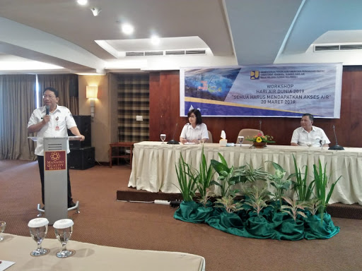 Sekprov Edwin Silangen Bicara tentang Air
