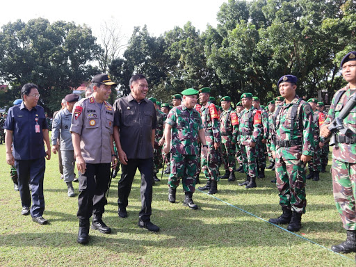 Pesan Olly Dondokambey di Apel Gelar Pasukan