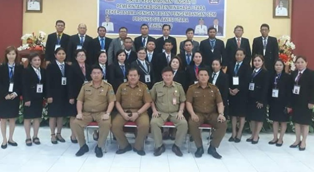 BKPP Minut Gelar Diklat PIM III