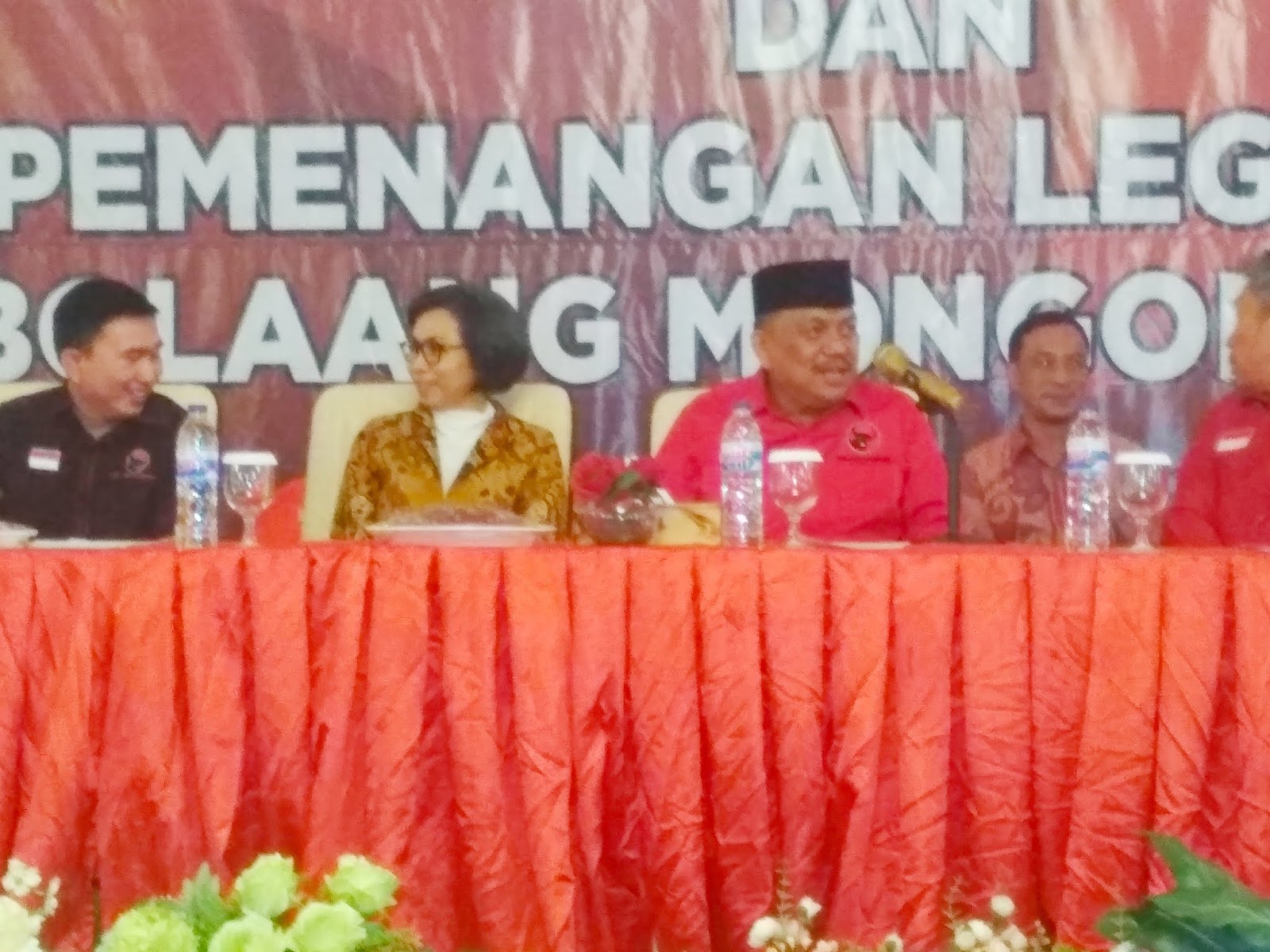 Olly Dondokambey Buka Rakor PDIP, Yasti Mokoagow Nyatakan Dukungan