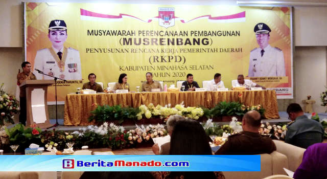 Bappeda Minsel Gelar Musrenbang Penyusunan RKPD tahun 2020