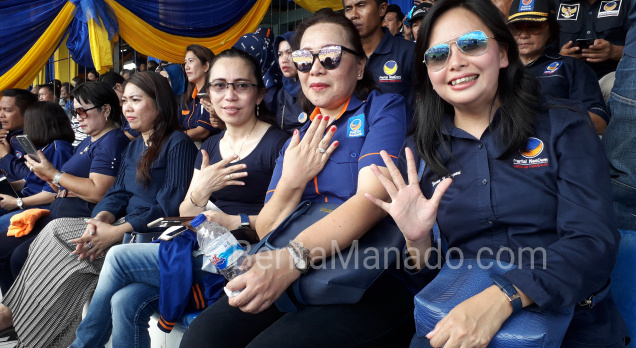 Suasana Stadion Klabat Semakin Ramai