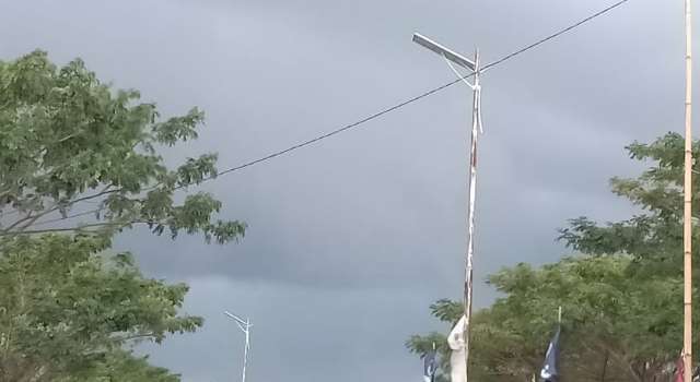 Belum Lama Dipasang, Puluhan Lampu Solar Cell di Jalan Soekarno 'Hilang'