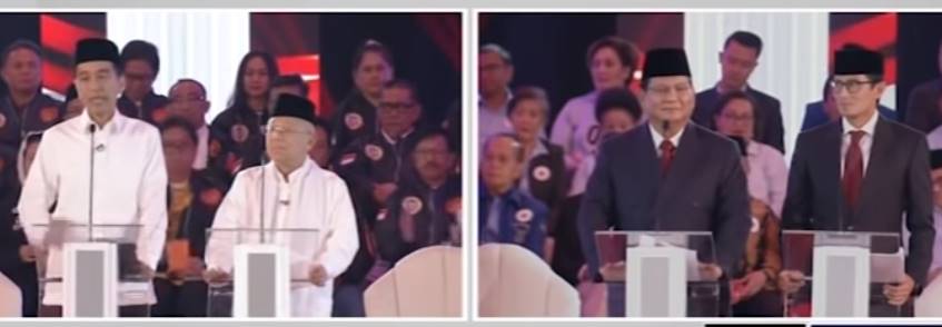 Survei Litbang Kompas Selisih Jokowi-Ma'ruf vs Prabowo-Sandi Semakin Tipis, Ini Pendapat Pengamat