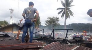 Dua Rumah di Pasar Tua Dilalap Api