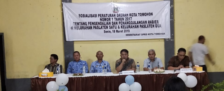 Lala Hadiri Sosialisasi Perda Pengendalian dan Penanggulangan Rabies