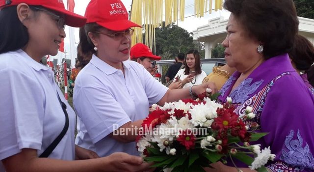 Tim Penilai Lomba HATINYA PKK Sulut Kunjungi Desa Kopiwangker
