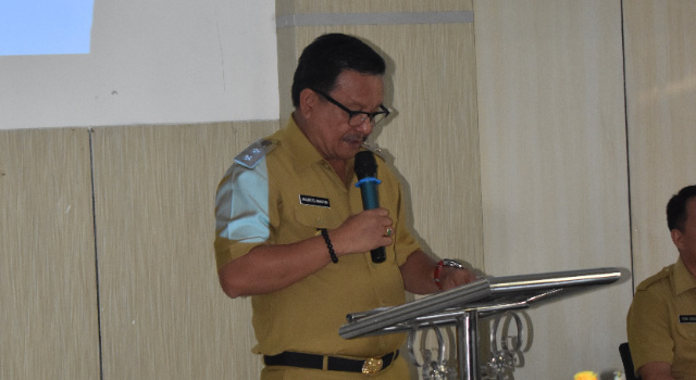 Buka Diklat, Wawali Bitung Mengaku Hanya Leher di Pemerintahan MaMa
