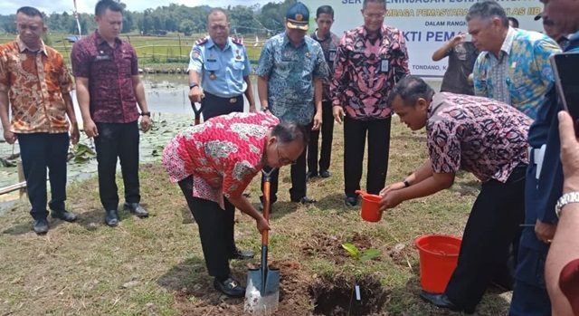 Jeffry Korengkeng Hadiri Hari Bhakti Pemasyarakatan di Tondnao