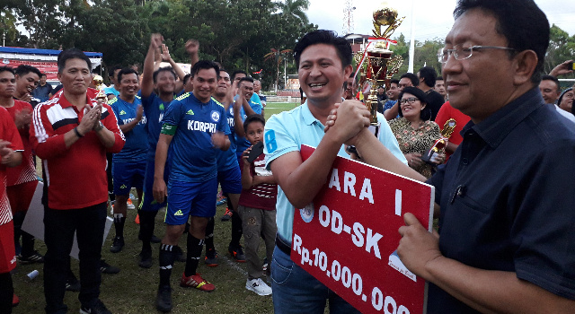 Juara Bertahan Tumbang di Final, Pemkot Bitung Perkasa di PNS Futsal 3 Tahun OD-SK
