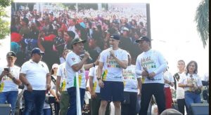 MRSF 2019 Bitung Diawali dengan Fun Walk, Wali Kota Sampaikan Ini