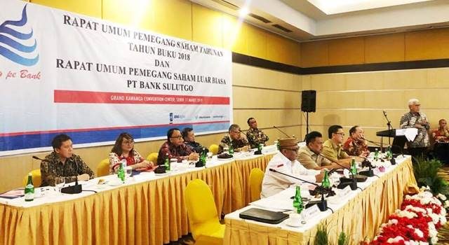 Bank SulutGo Gelar RUPS, Begini Hasilnya…