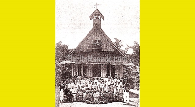 Ini Momentum Bersejarah Gereja Pertama Umat Katolik Langowan