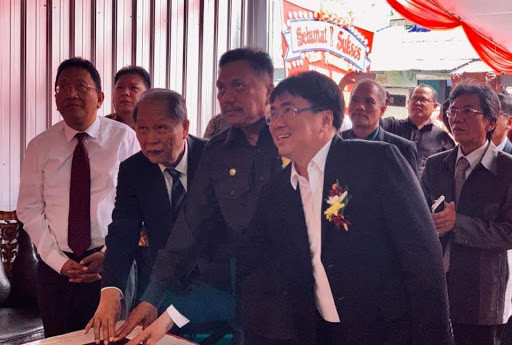 Olly Dondokambey Bersyukur Kantor GKMI bisa Diresmikan