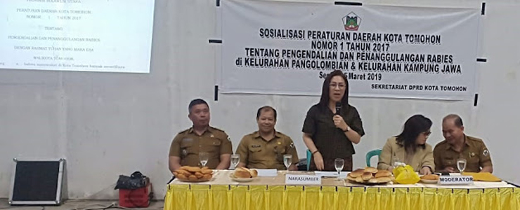 Manfaat Perda Rabies Disosialisasikan di Pangolombian
