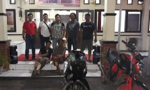2 Pelaku Curanmor Berhasil Diamankan Polsek Malalayang