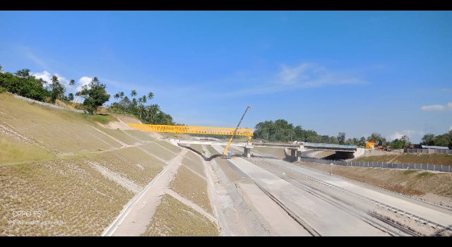 Tol Manado-Bitung Segmen Dua Selesai 99 Persen