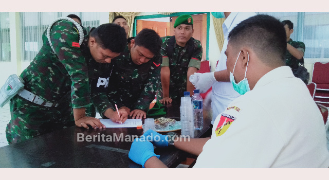 Personel Korem 131/Santiago Ikuti Penyuluhan Bahaya Narkoba