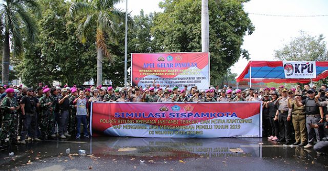 Wali Kota dan Wawali Bitung Ajak Sukseskan Pemilu Serentak 