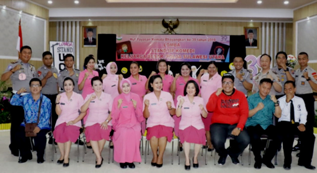 Pertama Kalinya Polda Sulut Gelar Lomba Stand Up Comedy