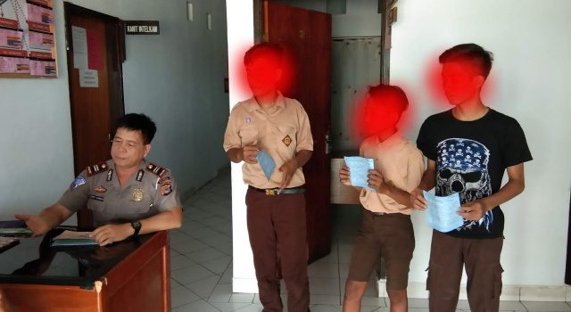 Adu Kecepatan di Tol, Tiga Pelajar Diamankan Polsek Matuari