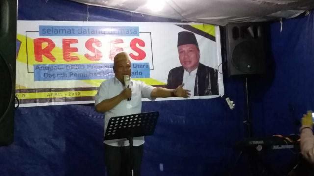 Reses Amir Liputo di Karame, Warga Sampaikan Masalah Balai Sungai