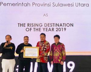 4 Tahun Pertumbuhan Pariwisata 600 Persen, Sulut Dinobatkan the Rising Star