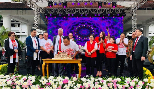 Sukacita Gubernur dan Jajaran Pemprov Sulut Rayakan Paskah bersama ASM dan Jemaat