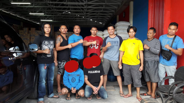 Polres Minahasa Amankan Tersangka Kasus Penganiayaan
