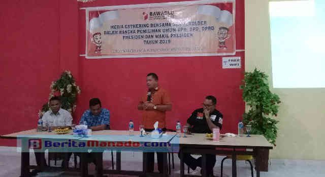 Bawaslu Sangihe Gelar Media Gathering