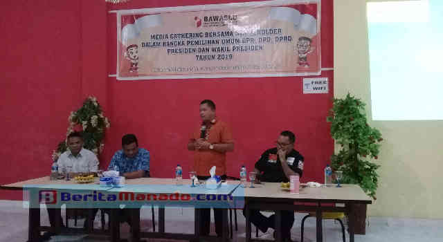 Bawaslu Sangihe Gelar Media Gathering