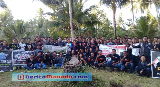 Penanaman Bibit Pepaya dan Kampaye Jangan Golput Diikuti Bupati Jabes Gaghana