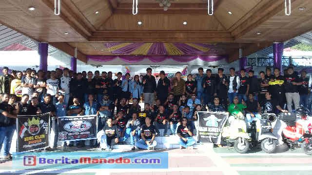 Penanaman Bibit Pepaya dan Kampaye Jangan Golput Diikuti Bupati Jabes Gaghana