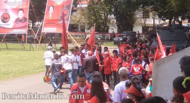 Begini Suasana Terkini Persiapan Kampanye Rapat Terbuka PDIP